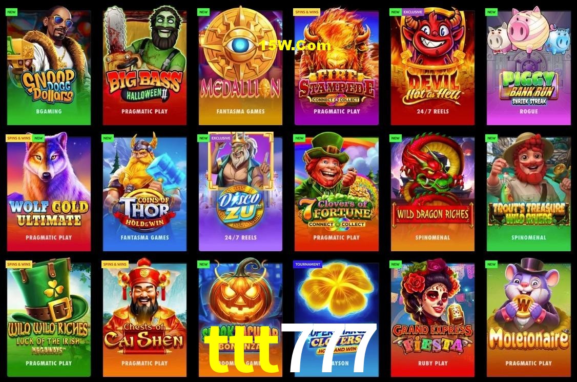 Game Providers ttt777
